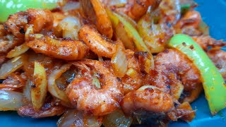 Easy Spicy Shrimp Recipe  Shrimp Devel  Caridean Shrimp Snack Recipe  Meals [upl. by Draw]