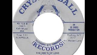 Nickie amp The Nacks  The ABCs Of Love Crystal Ball 103 1977 [upl. by Dinsdale]