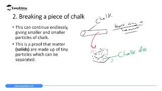 Proofs that Matter is Made of Small Particles  Particulate Nature of Matter Lesson 1 out of 5 [upl. by Nylarej176]