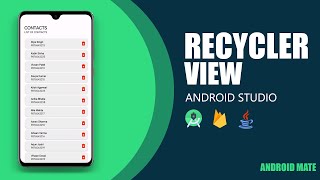 Implementing RecyclerView in an Android App with Android Studio and Firebase  StepbyStep Tutorial [upl. by Murdoch568]