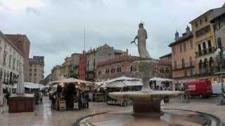 Verona Italien  Rundgang durch die Altstadt FullHD [upl. by Oderfigis]