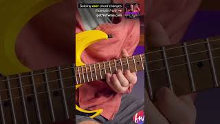 Soloing OVER Chord Changes Using Only My Ear No Theory  PART 12 shorts [upl. by Irrej464]