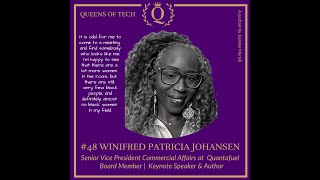 Women in Tech Winifred Patricia Johansen  SVP Commercial Affairs Quantafuel  Board  Speaker [upl. by Latsryc211]