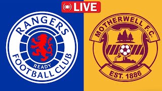 Rangers 21 Motherwell Live Stream HD  Scottish Premiership [upl. by Lanta]