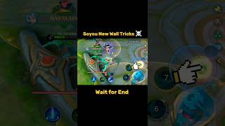 Soyou New Wall Tricks Tutorial Mobile legends ml2b soyou mlbb shorts [upl. by Kire]