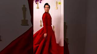 Eugene Lee Yang  oscar2024  Red Carpet  academyawards [upl. by Aicilra]