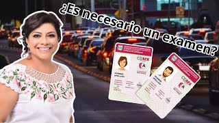 ¿Debería realizarse un examen para tramitar la licencia de conducir en la Ciudad de México [upl. by Dew481]