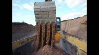 extraction et transport de sable  quarrying carring of sand [upl. by Ilbert]