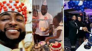 Chioma amp Her Stepdaughters Hailey Imade amp their Celebrate Davido at 32 birthday [upl. by Sirovaj]