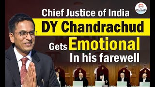 Chief Justice of India DY Chandrachud Retirement ekamiasacademyofficial [upl. by Creamer]