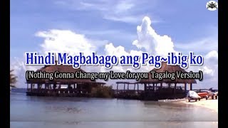 Karaoke Cover  Nothing Gonna Change my Love for You  George Benson Tagalog Karaoke Version [upl. by Neehsar]