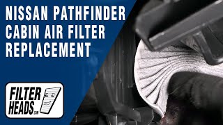 How to Replace Cabin Air Filter 2020 Nissan Pathfinder  AQ1228C [upl. by Nodnyl]