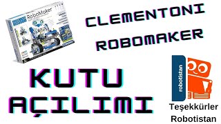 Clementoni RoboMaker Kutu Açılım teşekkürler robotistan code education clementoni [upl. by Evers]