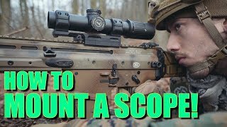 HOW TO PROPERLY MOUNT A RIFLE SCOPE w KDG SIDELOK MOUNTS [upl. by Hafital548]