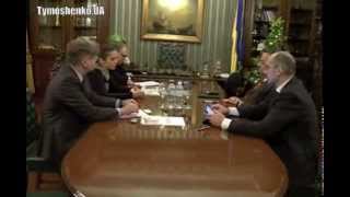 Eugenia Tymoshenko meets with EP vice president Gianni Pitella [upl. by Ramhaj943]