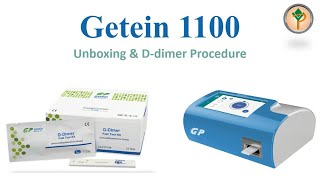 Getein 1100 amp DDimer [upl. by Koetke]