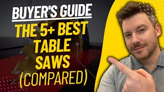 TOP 5 BEST TABLE SAWS  Table Saw Review 2023 [upl. by Fredel]