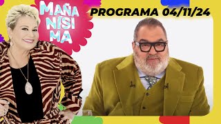 MAÑANÍSIMA  PROGRAMA 041124  SE PROFUNDIZA LA INTERNA FAMILIAR DE LANATA MUY CERCA DEL ALTA [upl. by Yanat489]