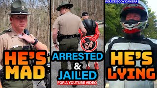 JAIL for a YouTube Video Full Arrest amp Court Case [upl. by Ainesej]