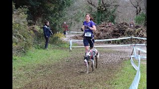 Championnat de France Canicross FFSLC 2024 Loupes [upl. by Domph]