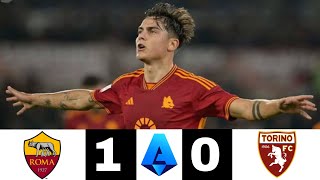 Roma 10 Torino All Goals and Highlights Serie A Liga Italia Roma vs Torino AS Roma vs Torino [upl. by Odnanref]