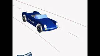 SIMPACK Multibody Simulation MBS  Automotive  Vehicle Jump Start [upl. by Durwin]