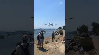 New Lowest Landing at Skiathos LowLanding [upl. by Nuaj757]