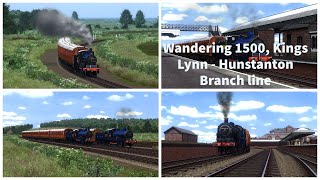 Wandering 1500 Kings Lynn  Hunstanton Branch line [upl. by Sybyl677]