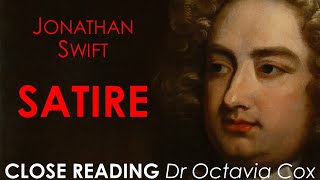 Jonathan Swifts Satire amp Savage Indignation—What does Swift’s epitaph reveal about satire ANALYSIS [upl. by Newel892]