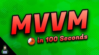 MVVM in 100 Seconds [upl. by Annekam]