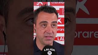 🗣️ Xavi en DAZN quotMe siento con la conciencia tranquila Lo he dado todo en una situación difícilquot [upl. by Alyahsat]