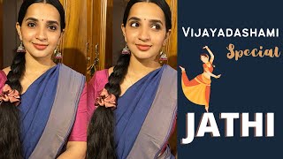 Vijayadashami Special  IndianRaga  Bharathanatyam Jathi  Malavika Krishnadas [upl. by Helfant]