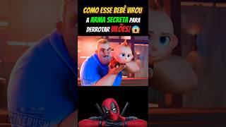 Como Esse Bebê Virou a Arma Secreta para Derrotar Vilões😱osincríveis recapfilm marvelanimação [upl. by Letitia]