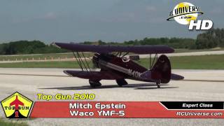 Top Gun 2010  Mitch Epstein Waco YMF5 [upl. by Kilmarx600]