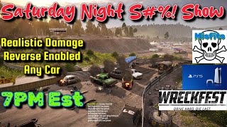 Saturday Night Samp Show  Wreckfest 24 Player Playstation Chaos Week 24 LIVE [upl. by Consolata]