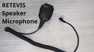 RETEVIS Speaker Microphone The Ultimate Accessory for TwoWay Radio Communication [upl. by Warrick776]