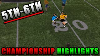 5th6th Grade Championship  Fall 2024 Flag Football Highlights [upl. by Yssirhc]