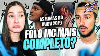 Apenas um react  Incríveis rimas do Dudu 2019 legendado  Rimas compilation [upl. by Ariajaj]