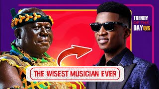 Otumfour praises Kofi Kinaata for giving out wise Song unlike Stonebwoy and Shatta Wale [upl. by Eneladgam]