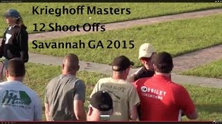 Krieghoff Masters 12 Ga Shoot offs 2015 [upl. by Notlehs232]