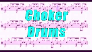 Choker  Twenty One Pilots  Drums Sheet Music [upl. by Laughry]