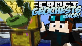 Minecraft  GEOCHESTS MOD World Eating Chests  Mod Showcase [upl. by Francie254]