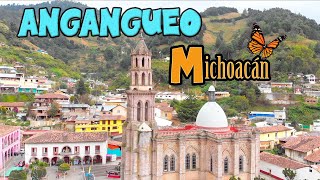 ANGANGUEO MICHOACÁN PUEBLO MÁGICO CONOCIMOS LA IGLESIA DE LOS POBRES FRENTE A LA DE LOS RICOS [upl. by Akehs]