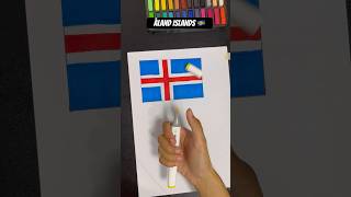 Åland Islands 🇦🇽 flag åland shorts youtubeshorts [upl. by Giralda537]