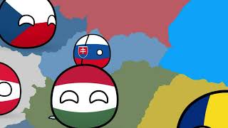 History of Slovakia Countryballs [upl. by Acinor950]