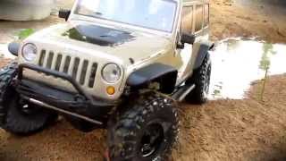 Axial scx10 Jeep Wrangler Unlimited [upl. by Brew]