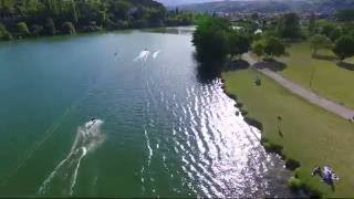 vidéo du lac de condrieu 69 DJI Phantom 3 Advanced [upl. by Lew]