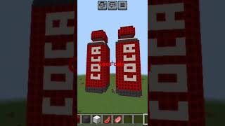 Cool coca cola Minecraft build [upl. by Andrei111]