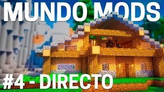 DIRECTO  ¡VAMOS MEJORANDO  MUNDO MODS 4  T2  Minecraft [upl. by Atlante]