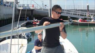 Etchells How to Guide Part 3 Gybing [upl. by Aphrodite]